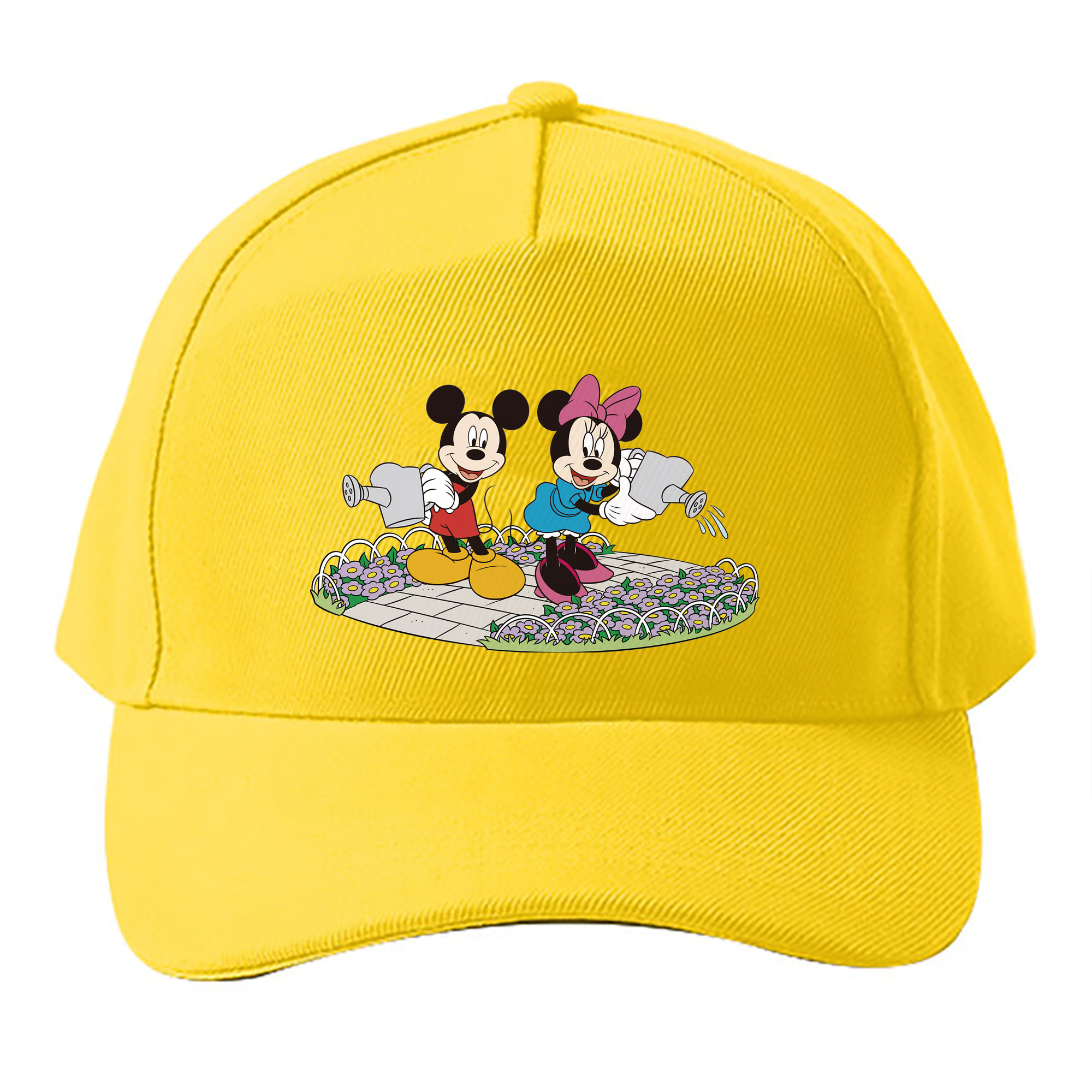 （画像用） ミッキーマウス Mickey Mouse ベースボールキャップ 綿100％ 男女兼用 帽子 スポーツ